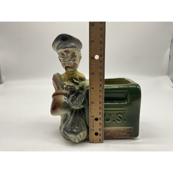 Royal Copley MCM Mailbox Design Planters, Set of 2, Collectible Home Decor Vtg - Picture 13 of 16